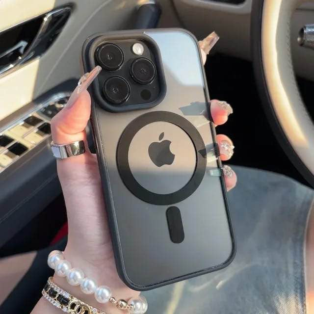 iPhone Luxury Magesafe Case With Camera Lens