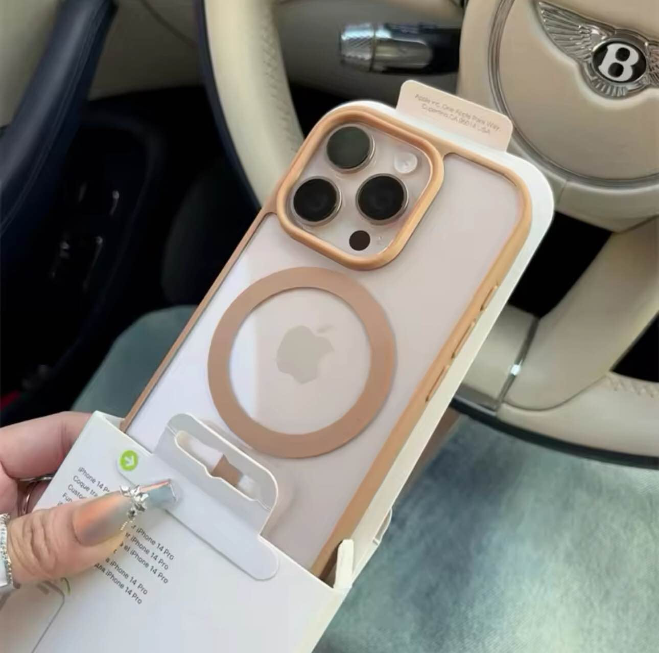 iPhone Luxury Magesafe Case With Camera Lens