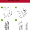 7 Layer Portable Dustproof Shoe Rack (Random color)