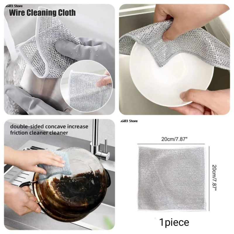 Pack Off 10 - Wire Dish Washing Rugs
